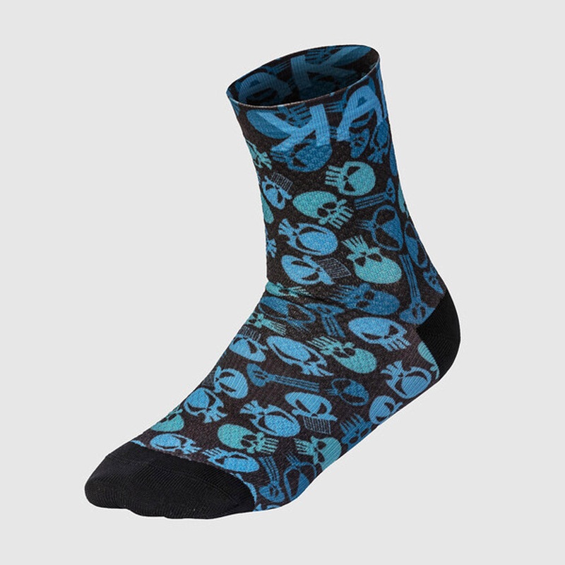 Karpos Green Fire woman socks - Blue