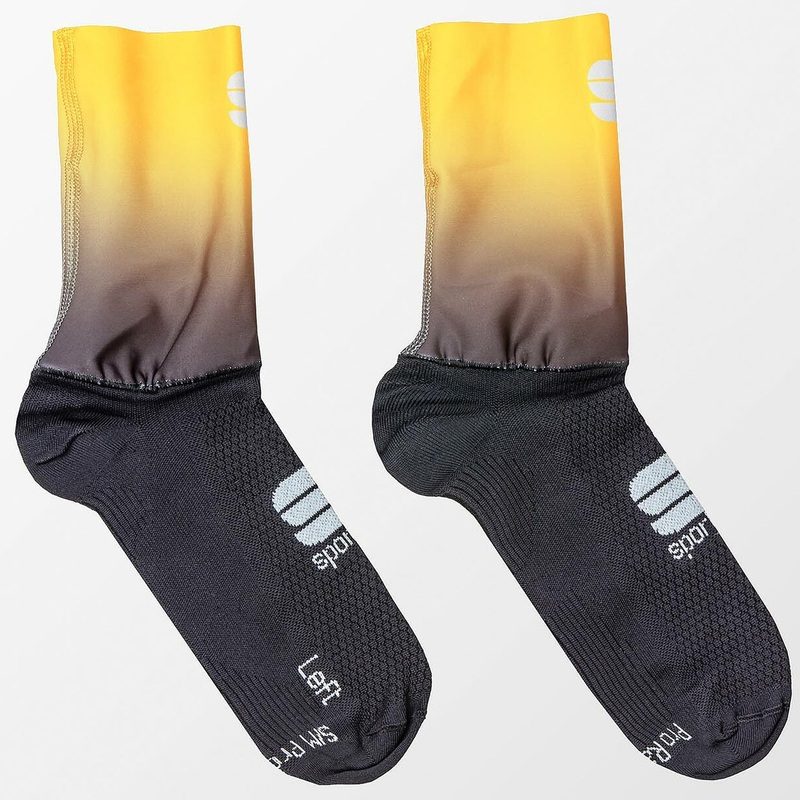 Sportful Race Mid women socks - Yellow