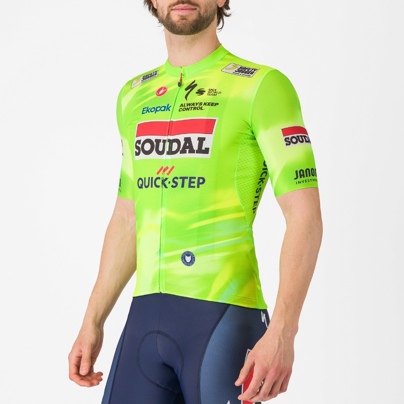 Castelli Soudal Quick-Step 2025 Competition 3 jersey - Visibility 25