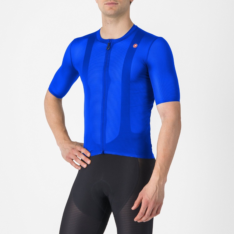 Castelli Superleggera A/C jersey - Blue