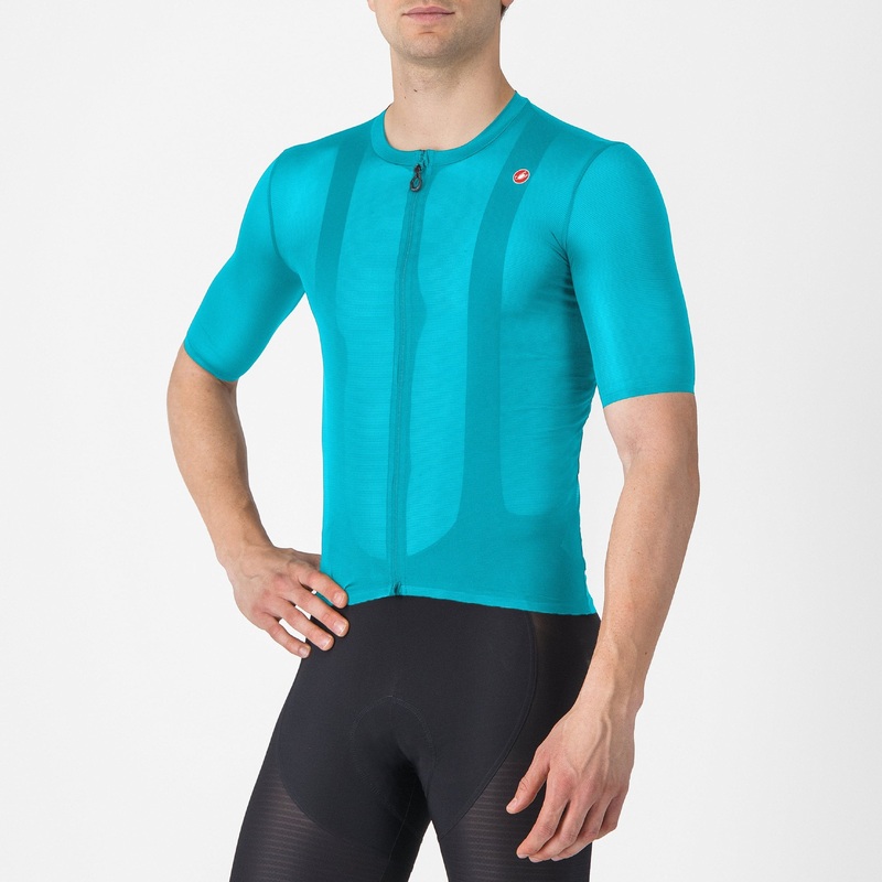 Castelli Superleggera A/C jersey - Turquoise