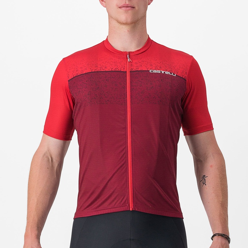 Castelli Unlimited Entrata jersey - Red