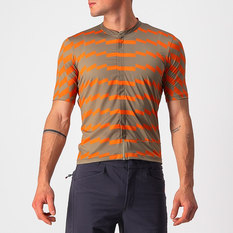 Castelli Unlimited Sterrato jersey - Green