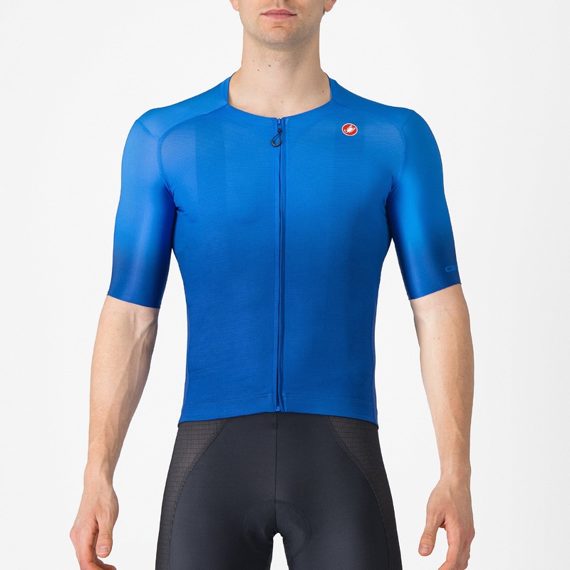 Castelli UPF jersey - Light blue