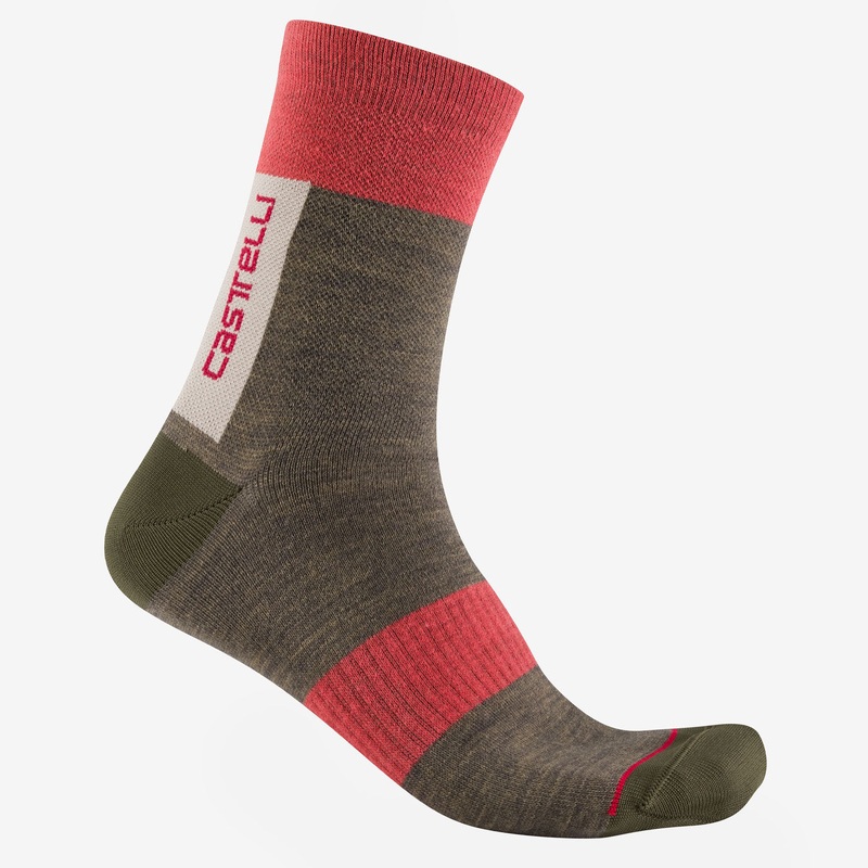 Castelli Velocissima Thermal women socks - Green