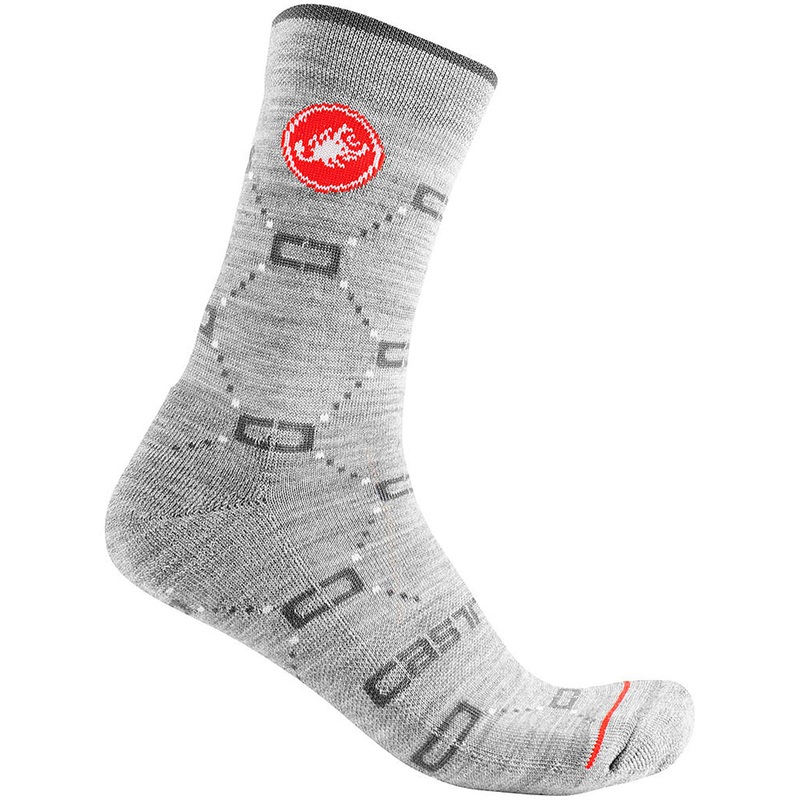 Castelli Doppio C 15 women socks - Grey