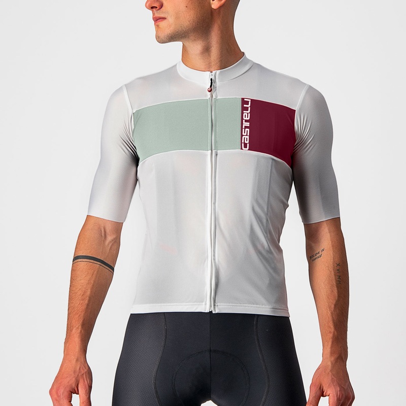 Castelli Prologo 7 jersey - Light grey