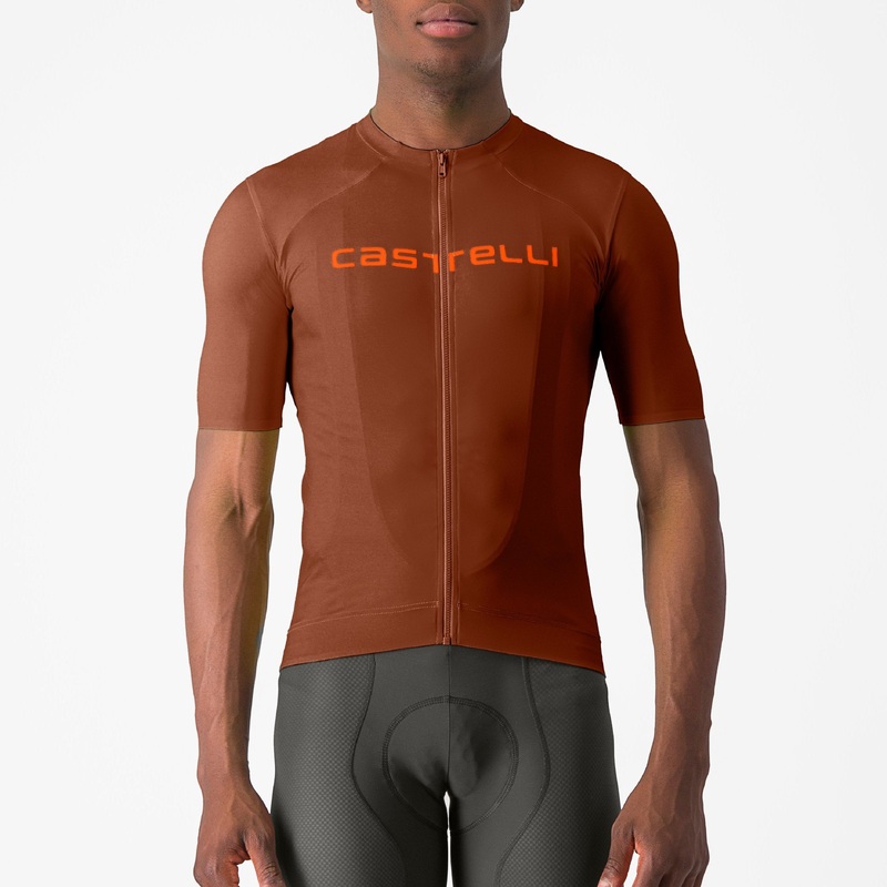 Castelli Prologo Lite jersey - Brown