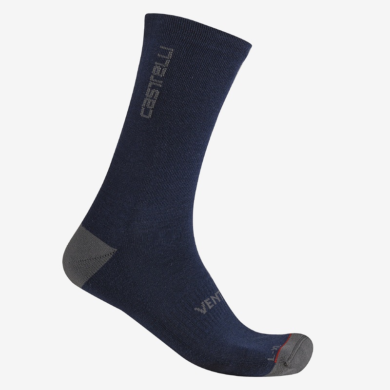Castelli Venti Soft Merino socks - Blue