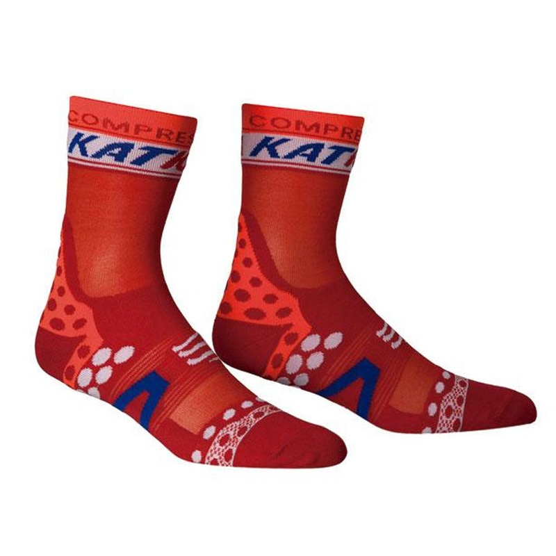 Compressport Pro Racing 3D Socks - Katusha Red