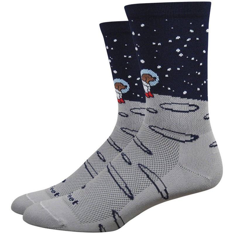 DeFeet Aireator 6 socks - Moon Dog