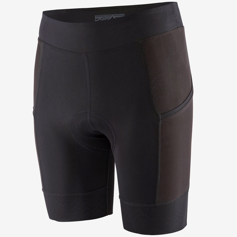 Patagonia Dirt Roamer Bike Liner woman's Boxer - Black