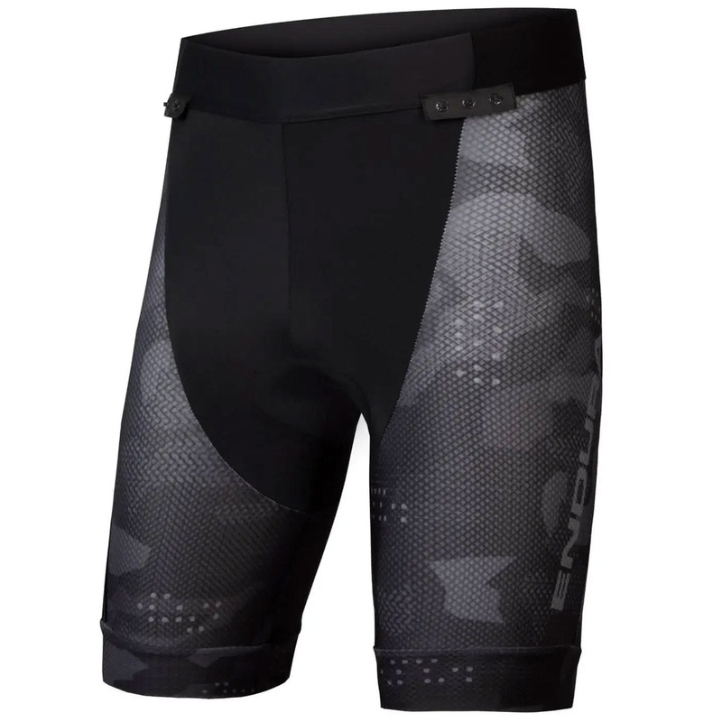 Under Short Endura Single Track Liner Camo - Black