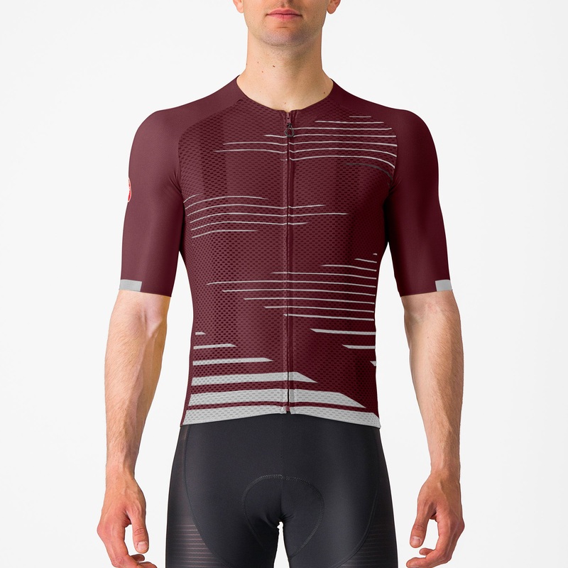 Castelli Climber's 4.0 jersey - Bordeaux