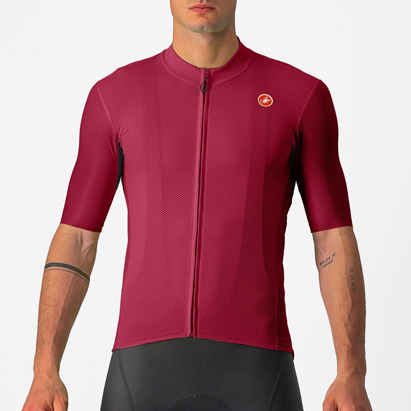 Castelli Endurance Elite jersey - Bordeaux
