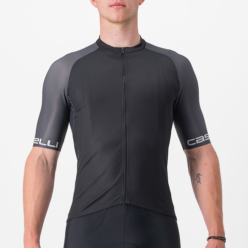 Castelli Entrata 6 jersey - Black grey