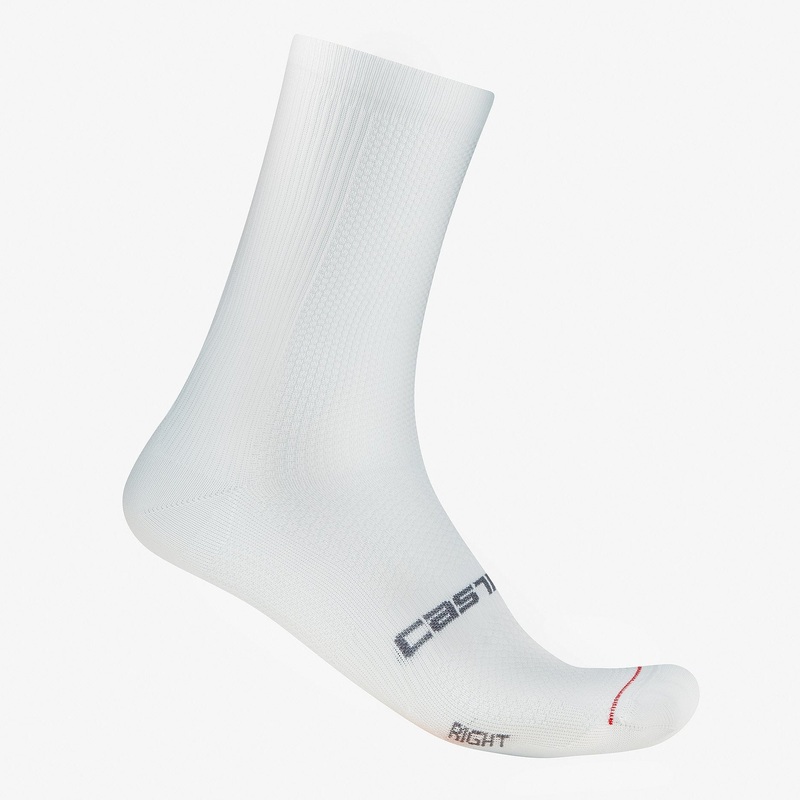 Castelli Espresso 18 socks - White