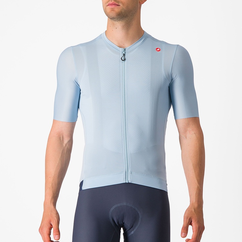 Castelli Espresso jersey - Light blue