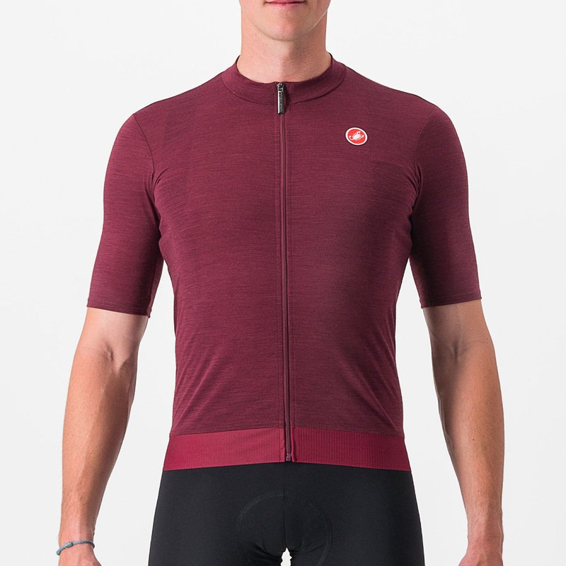 Castelli Essenza jersey - Bordeaux