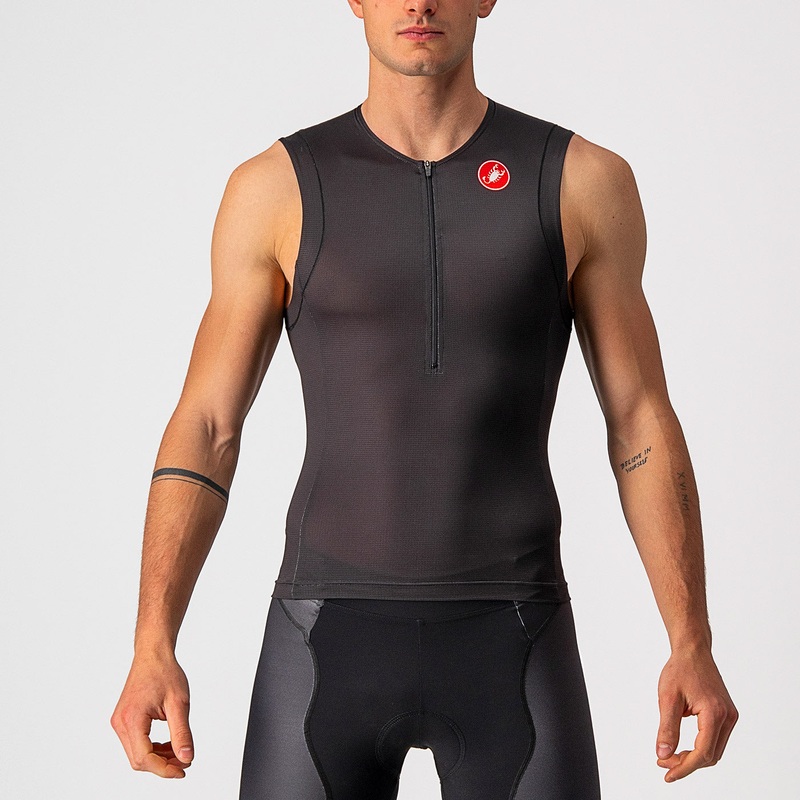 Castelli Free Tri 2 Top jersey - Black