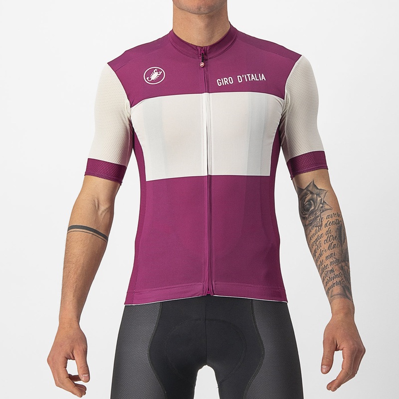 Castelli Fuori Giro jersey - Ciclamino