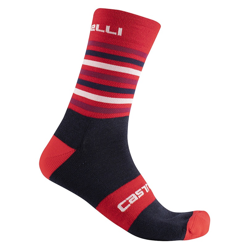 Castelli Gregge 15 socks - Red