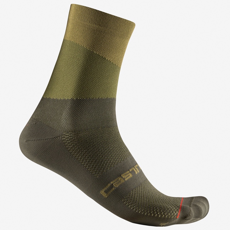Castelli Orizzonte 15 socks - Green