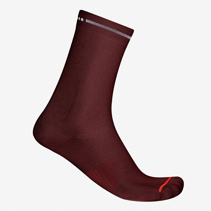 Castelli Premio Evo 18 socks - Bordeaux