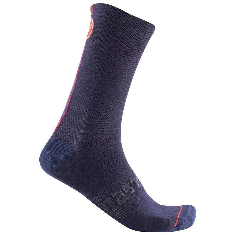 Castelli Racing Stripe 18 socks - Blue