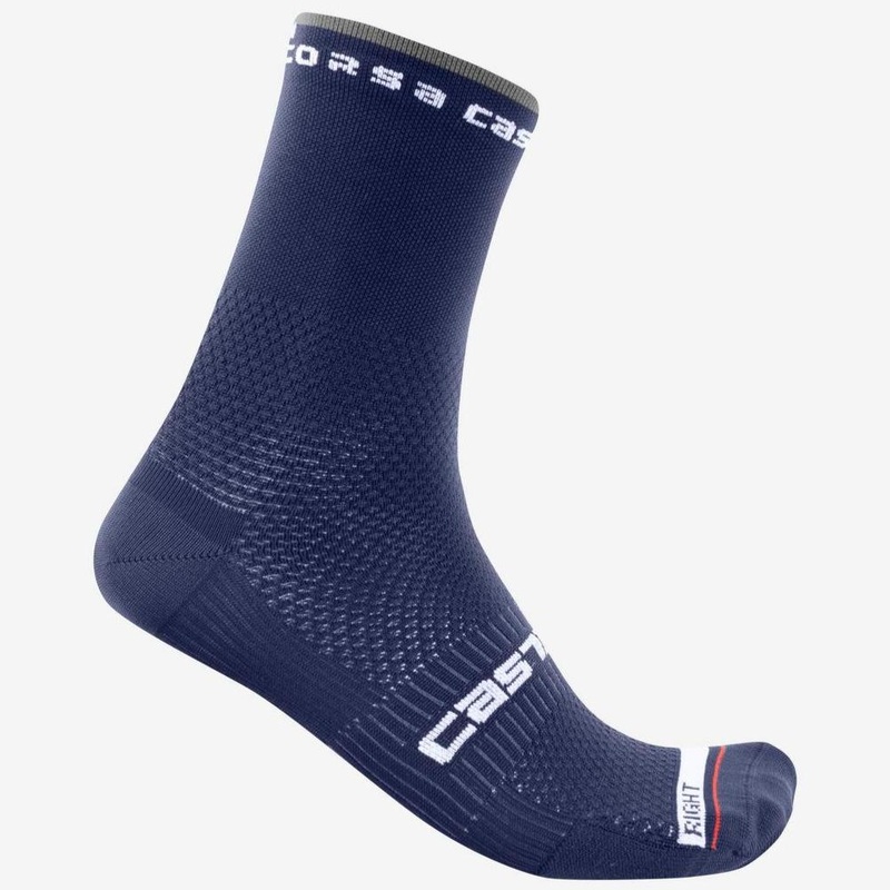 Castelli Rosso Corsa Pro 15 socks - Dark blue