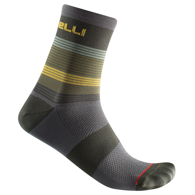 Castelli Scia 12 socks - Green