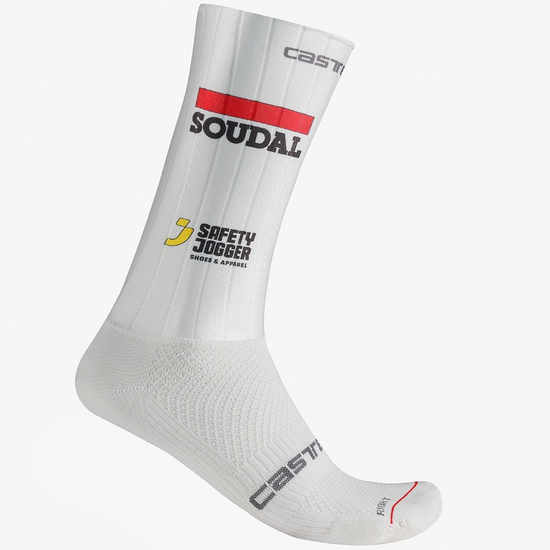 Castelli Soudal Quick-Step 2025 Fast Feet 3 socks