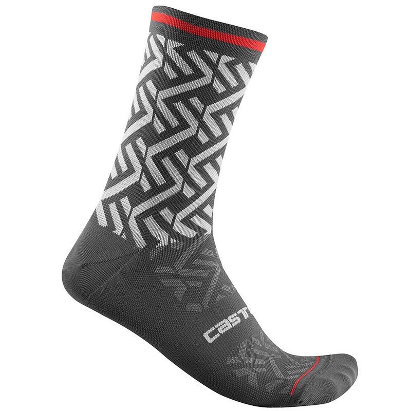 Castelli Tiramolla 15 socks - Dark grey