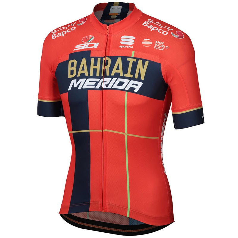 Bahrain Merida 2019 Bodyfit Pro Evo jersey