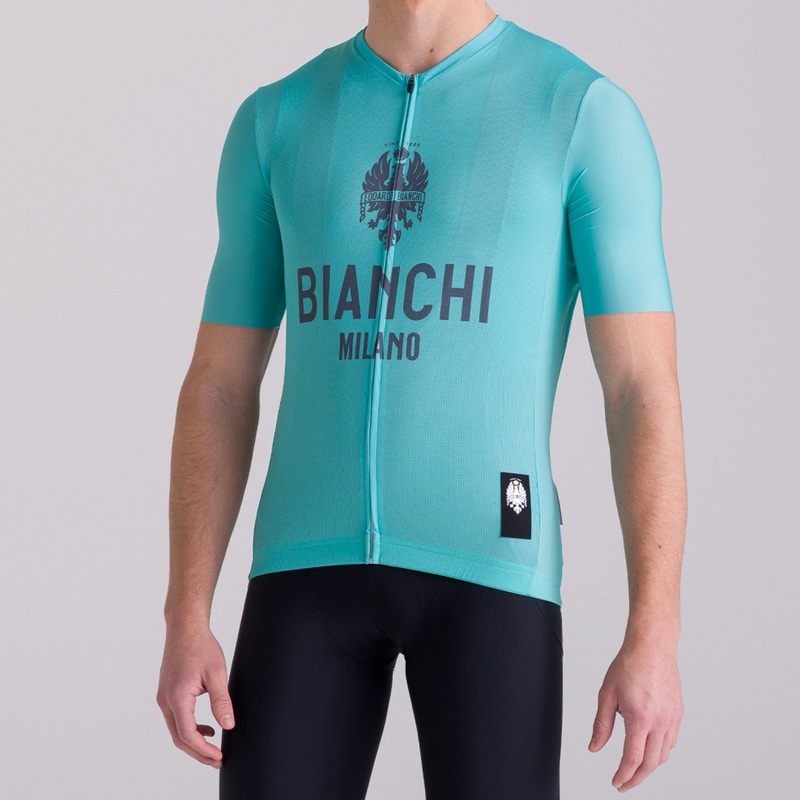 Bianchi Milano Classic jersey - Celeste