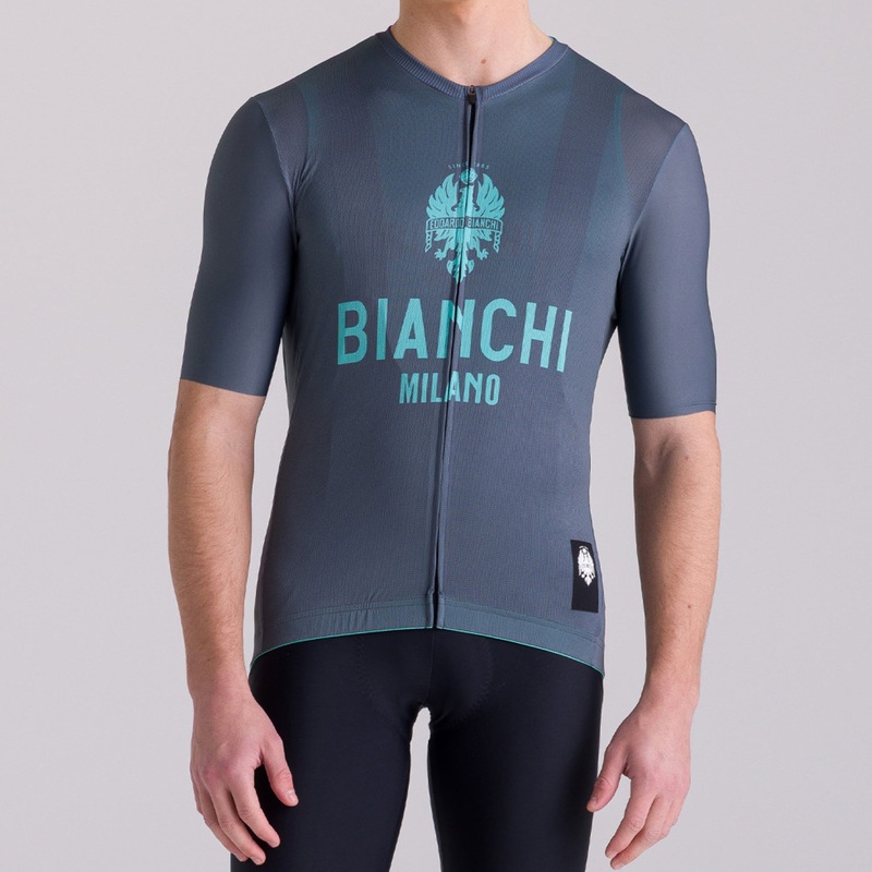 Bianchi Milano Classic jersey - Grey