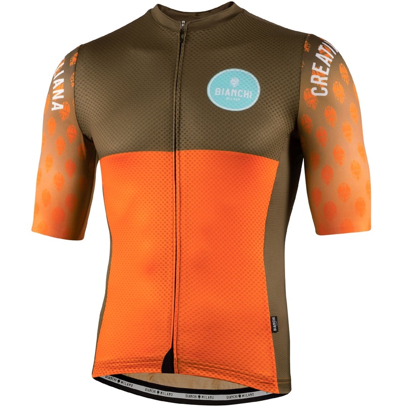 Bianchi Taloro jersey - Green orange