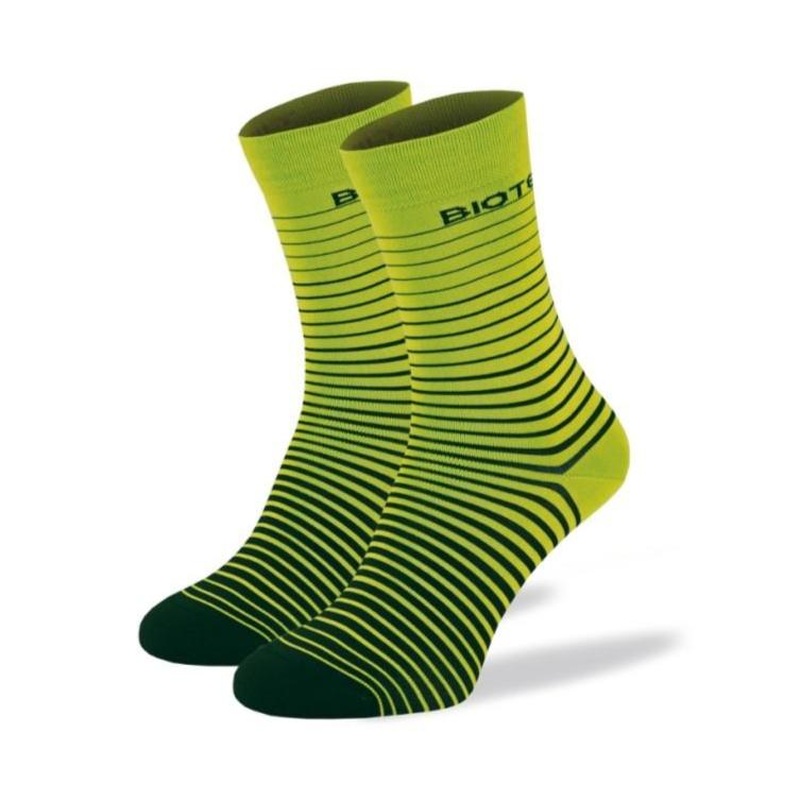 Biotex Millerighe socks - Green