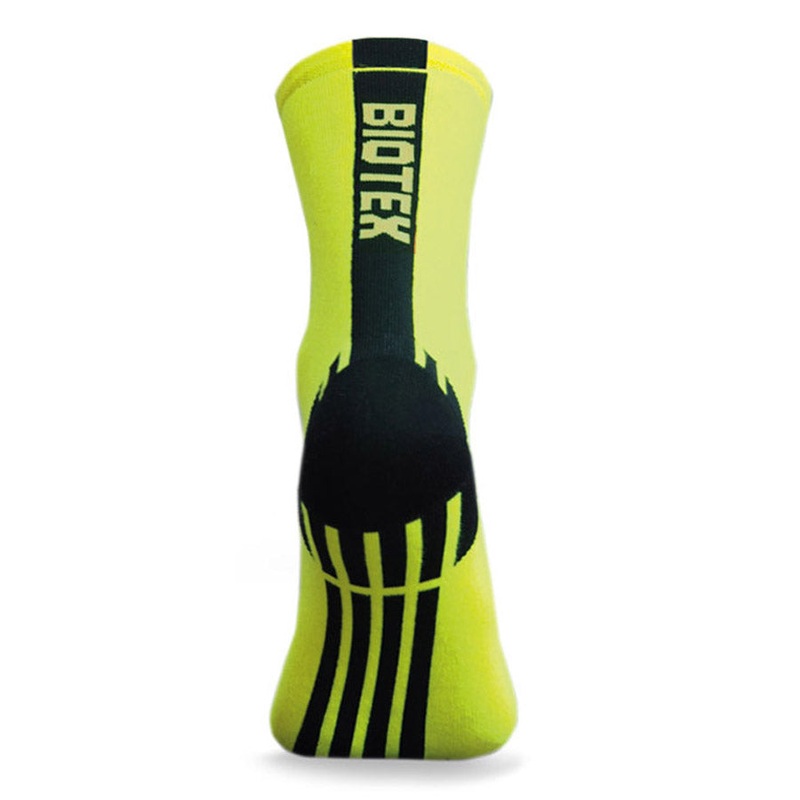 Biotex Race Socks - Yellow Fluo Black