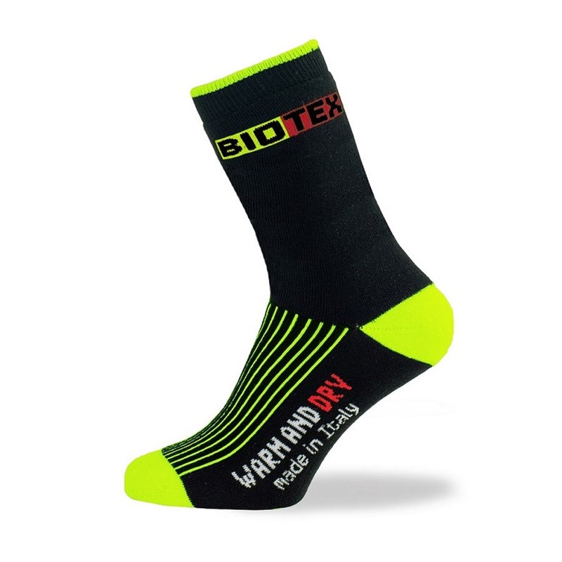 Biotex Thermal socks - Black Yellow Fluo
