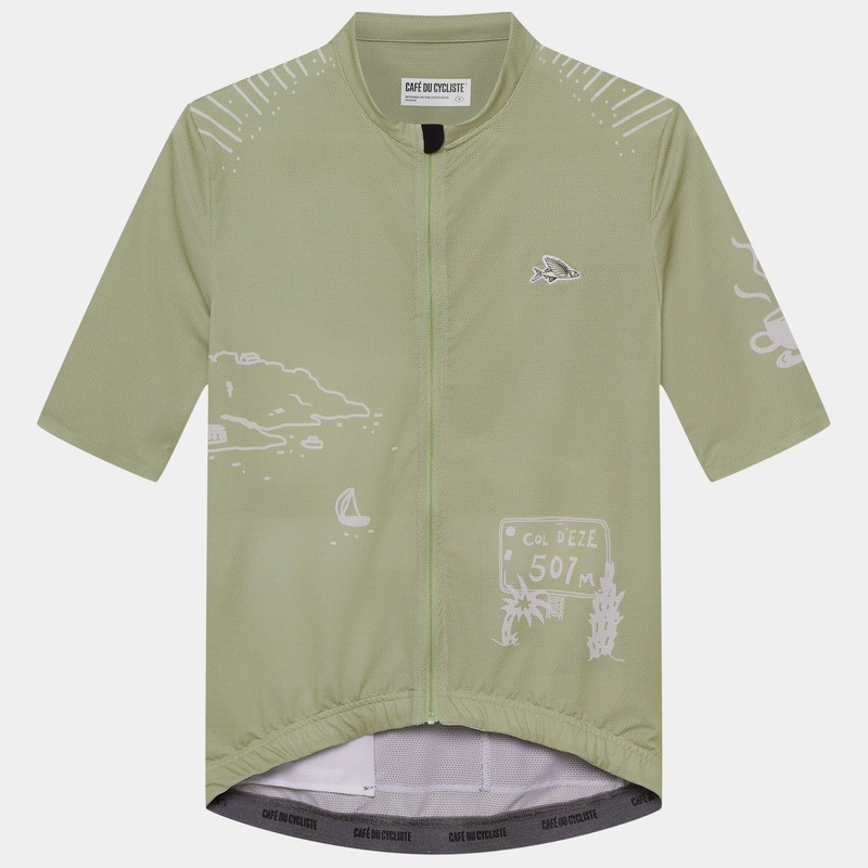 Cafe du Cycliste Eze jersey - Green