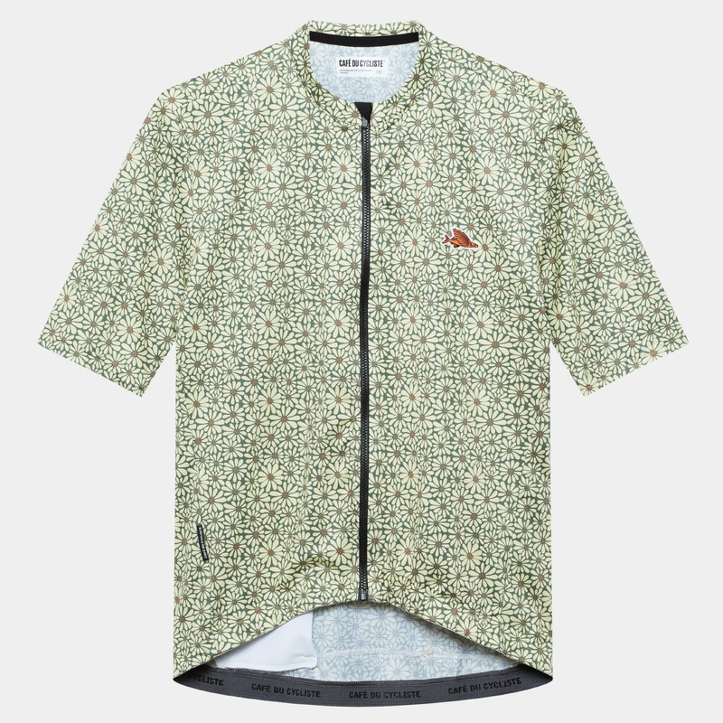 Cafe du Cycliste Fleurette jersey - Green