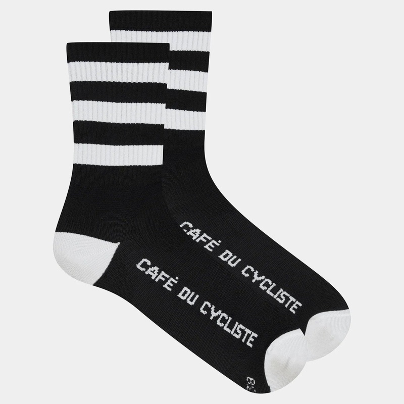 Cafe du Cycliste Skate socks - Black
