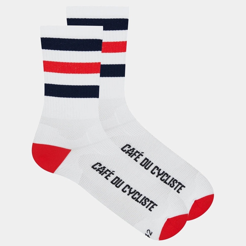 Cafe du Cycliste Skate socks - Blue red