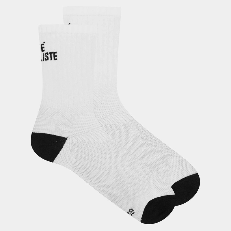 Cafe du Cycliste Solid socks - White