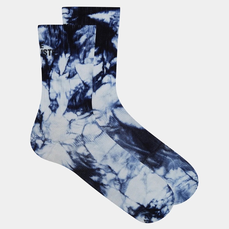 Cafe du Cycliste Tie Dye socks - Blue
