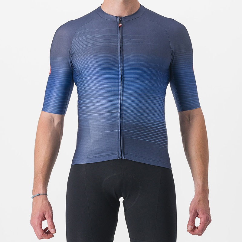 Castelli Aero Race 6.0 jersey - Blue light blue