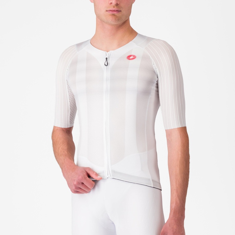 Castelli Aero Race 8S jersey - White