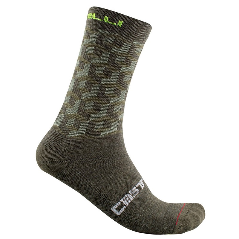 Castelli Cubi 18 socks - Green