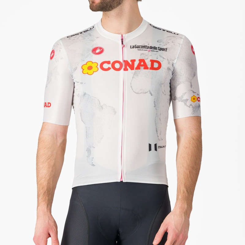 Jersey Bianca Giro d'Italia 2025 Competizione 3